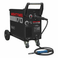 Sealey MIGHTYMIG170 Professional Gas/No-Gas MIG Welder 170Amp with Euro Torch