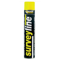 Everbuild SURVEYWH Surveyline Marker Spray White 700ml