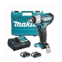 Makita TW141DWAE 12V Max CXT 1/2" Impact Wrench with 2x 2.0Ah Batteries