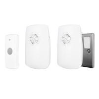 Uni-Com UNC63766 Portable & Plug-In Door Chime (Twin Pack)