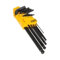 Sealey S01093 Long Ball-End Hex Key Set 9pcs