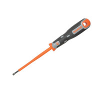 Bacho BAH033040 Tekno+ VDE Screwdriver Slotted Tip 4.0mm x 100mm