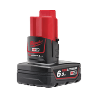 Milwaukee M12B6 12V 6.0Ah Redlithium-ion Battery Pack