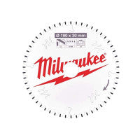 Milwaukee 4932471380 190mm x 30mm 48T TCT Wood Circular Saw Blade