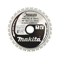 Makita B-33526 TCT Metal Cutting Blade 136 x 20mm 30T