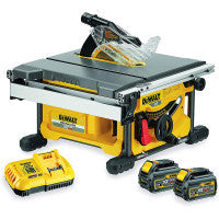DeWalt DCS7485T2-GB 54V XR Flexvolt Brushless 210mm Cordless Table Saw with 2x 6.0Ah Batteries