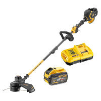 DeWalt DCM5713X1-GB XR 54V Flexvolt Split Shaft Trimmer with 1x 9.0Ah Battery